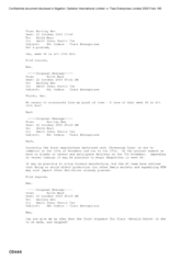 [Email from Ben Hartley to Mark Rolfe regarding tlais enterprises]