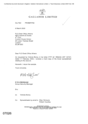 [Letter from PRG Redshaw regarding Seizures]