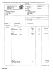 Gallaher International Conditions of Sale