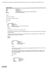 [Letter from Ben Hartley to Gordon Haslett regarding Cyprus Storage Study]