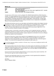 [Letter from Jeff Jeffery to Luke Falvey, Jason Konken Regarding Sunday times Article Senior management Briefing]