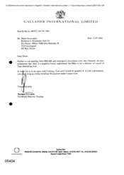 [Letter from Norman BS Jack to Dinos Saveriades regarding meeting and discussion with HMC&E]