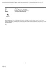 [Email from Jeff Jeffery to Tom Keevil, Jenkins Helen and Norman Jack regarding GB Tobacco letter from HMC&E]