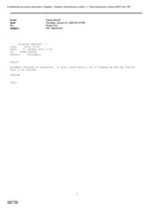 [Letter from Mounif Fawaz to Karl Rooke pin regards to AMELA Operating Plan]