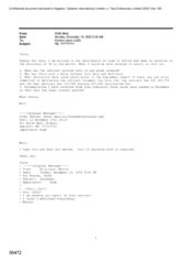 [Email from Mark Rolfe to Jason Konken to regarding distributor in Iran]