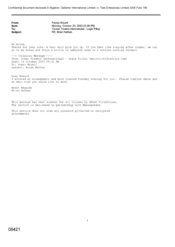 [Email from Mounif Fawaz to Ocean Traders International regarding Brian Nathan]