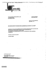 [Letter from Pambos Pieris to Sue James regarding Certificates of deposit for A/C Banque SBA]