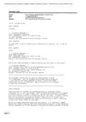 [Email from Jonathan Wale to Julia Kershaw regarding discussions with UK customs & excise]