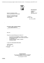 [Letter from Christine to Sue Schiavetta, Ann Eikinton regarding BACCO]