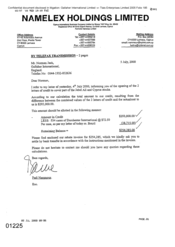 [Letter from Fadi Nammour to Norman Jack regarding Jebel Ali and Cyprus stocks]