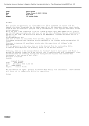 [Email from Mounif Fawaz to Mark Rolfe regarding Iranian stocks]