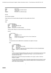 [Email from Peter Whent to Norman Jack regardingBLOM LC for 248m Sovereign]