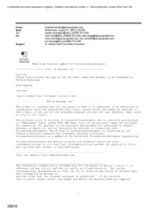 [Email from Jonathan Lambert to Pauline Dennington regarding Interim audit committee document]