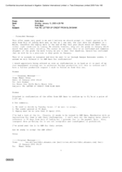 [Email from Mark Rolfe to Mark Rolfe regarding letter of credit from Blom bank]