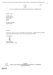 [Letter from Norman BS Jack to Mike Clarke regarding details of another potentional Customer]