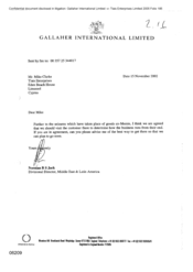 [Letter from Norman BS Jack to Mike Clarke regarding seizures which have taken place of goods ex-mersin]