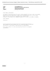 [Email from Christian to Suhail Saad, Mounif Fawaz regarding marketing plans Africa/Me]