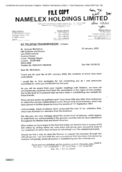 [Letter from Mike Clarke to McCallum regarding the Recent Level of Seizures]