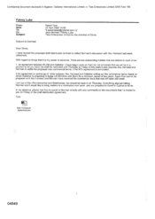 [Email from Tom Keevil to Dinos regarding Tlais Enterprises Limited]