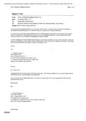 [Letter from Jeff Jeffery to Ben Hartley and Alan Johnson regarding punched coding reference]