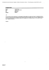 [Email from Norman Jack to Jeff Jeffery regarding HMC&E]