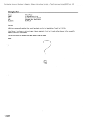 [Email from Peter Whent to Norman Jack, Gerald Barry regarding letter of credit]