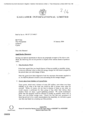 [Letter from Norman BS Jack to P Tlais regarding aged stocks clearance]