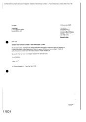 [Letter from Picton Howell LLP to Rosenblatt regarding request for further Information of the Particulars of Claim in respect of the above proceedings]