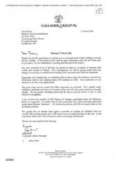 [Letter from Jeff Jeffery to Terry Baryne regarding Meeting on 20010309]