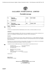 Gallaher International Limited[Memo from Norman Jack to Mike Clarke regarding Fadi's correspondence on South Africa]