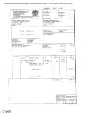 [Invoice from Gallaher International Limited by Victoria Caplen]