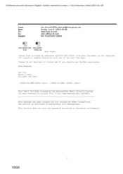 [Email from Ken Ojo to Nigel Espin regarding attached reference KO22/04 INT -22609]