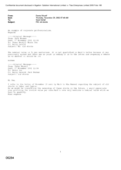 [Email from Mounif Fawaz to Suhail Saad regarding Old stocks]