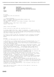 [E-mail from Mounif Fawaz to Stefan Fitz, Suhail Saad, Norman Jack, and Mounif Fawaz regarding state line and the possibility of selling goods into Romania Duty Free]