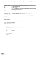 [Mail from PN Pretish to Susan Schiavetta regarding release of cigarettes]