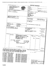 [Invoice from Gallahab international Limited regarding the sovereign classic global FF]