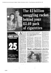 The $2 billion smuggling racket behind your $2.40 pack of cigarettes