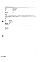 [Email from Susan Schiavetta to Nicolas Senic regarding container to Lebanon]