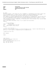 [Email from Mounif Fawaz to Boxford, Gerald Barry regarding trading practices and shortfalls in documentation]