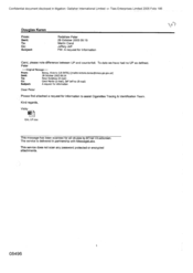 [Email from Peter Redshaw to Carol Martin regarding Request for information]