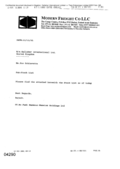 [Letter from Rajesh to Sue Schiavetta regarding stock list]