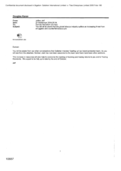 [Email from Jeff Jeffery to Duncan McCallum regarding an increasing threat from smugglers and counterfeit tobacco pro]