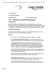 [Report from Ronnie Compton to Norman Jack regarding Dubai stock-Dorchester International]