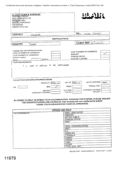 [Certificate of origin from Gallaher International Limited to Modern Freight Company LLC regarding 4000 cartons of cigarettes - Dorchester Int'l full flavour, Arabic H/W]