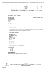 [Letter from Norman BS Jack to Mike Clarke regarding improve on the demurrage free period]