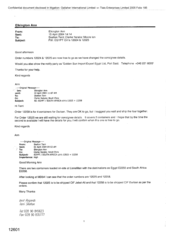 [Email from Ann Elkington to Terri Skelton, Natalie Clarke and Ian Moore regarding Egypt]