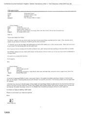 [Letter from Susan Schiavetta to Ann Elkington regarding pended Amela orders]