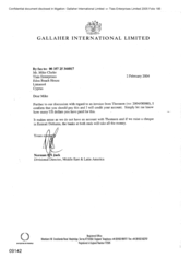 [Letter from Norman BS Jack to Mike Clarke regarding invoice from Thomson]