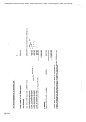 Tlais balance sheet as at 20021104
