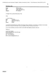 [Email from William Andy to Jeff Jeffery, Tom Keevil Regarding Gibraltar]